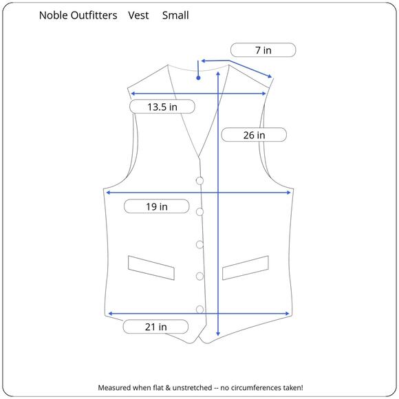 NOBLE OUTFITTERS Fleece Lined Barn Vest - Black / Gray Faux Fur - Womens Small - Picture 4 of 4